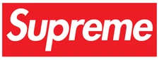 Supreme Logo All Weather Vinyl Sticker/Decal