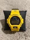 CASIO DW-6900H-9 Watch Slasher Model Yellow G-SHOCK Rare Vintage Japan