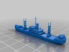 1:700 WW2 Medium Freighter (No Guns)