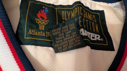 1996 Men's Starter Atlanta Olympic Games Windbreaker Pullover - XL - EXTRA Large - Picture 6 of 23