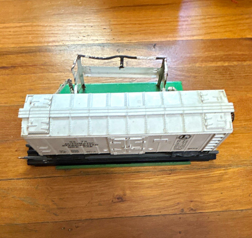 Lionel Automatizado Ferrocarril Caja Blanca Coche Plástico 02027 | Condition: Used
