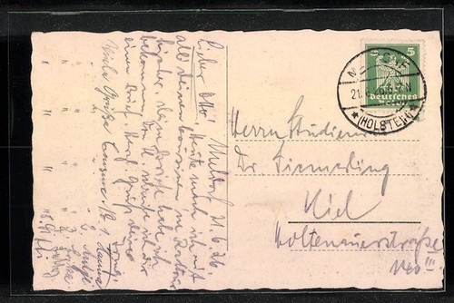 Meldorf i. Holst., Heinrich Blöcker, Conditorei und Café, Ansichtskarte - Picture 2 of 2