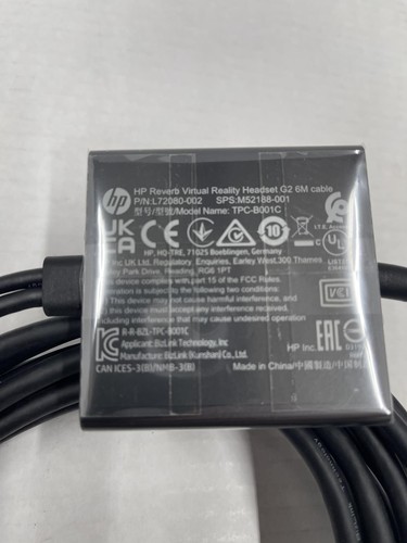 HP Reverb G2 V2 Upgraded Version 2 6M Cable M52188-001 TPC-B001C L72080-002 - Picture 2 of 4