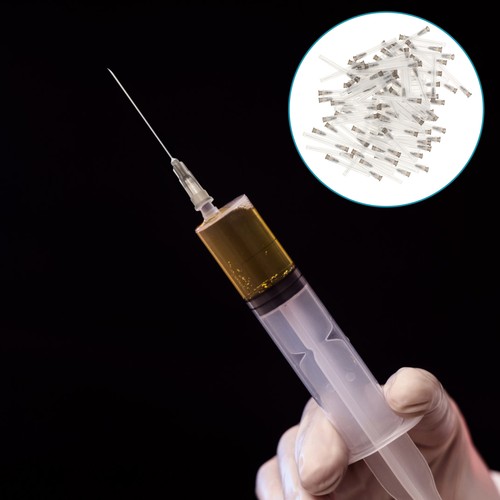 100 Pcs Point Needle Protective Sleeve Tip Dispensing Needles Tips - Picture 8 of 12