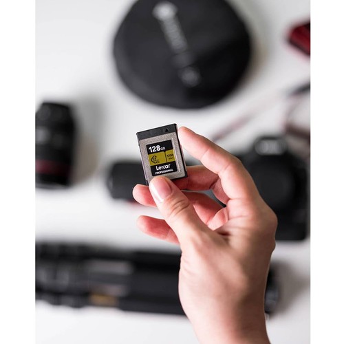 Carte Lexar 128 Go professionnelle Cfexpress type B série dorée - Photo 6/12