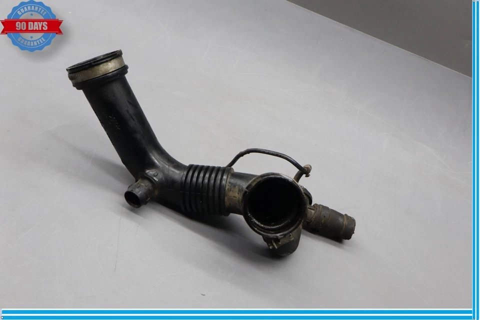 Línea de succión de entrada de admisión 10-16 Porsche Panamera 970 negra 97011015571 OEM Foto 2 de 4