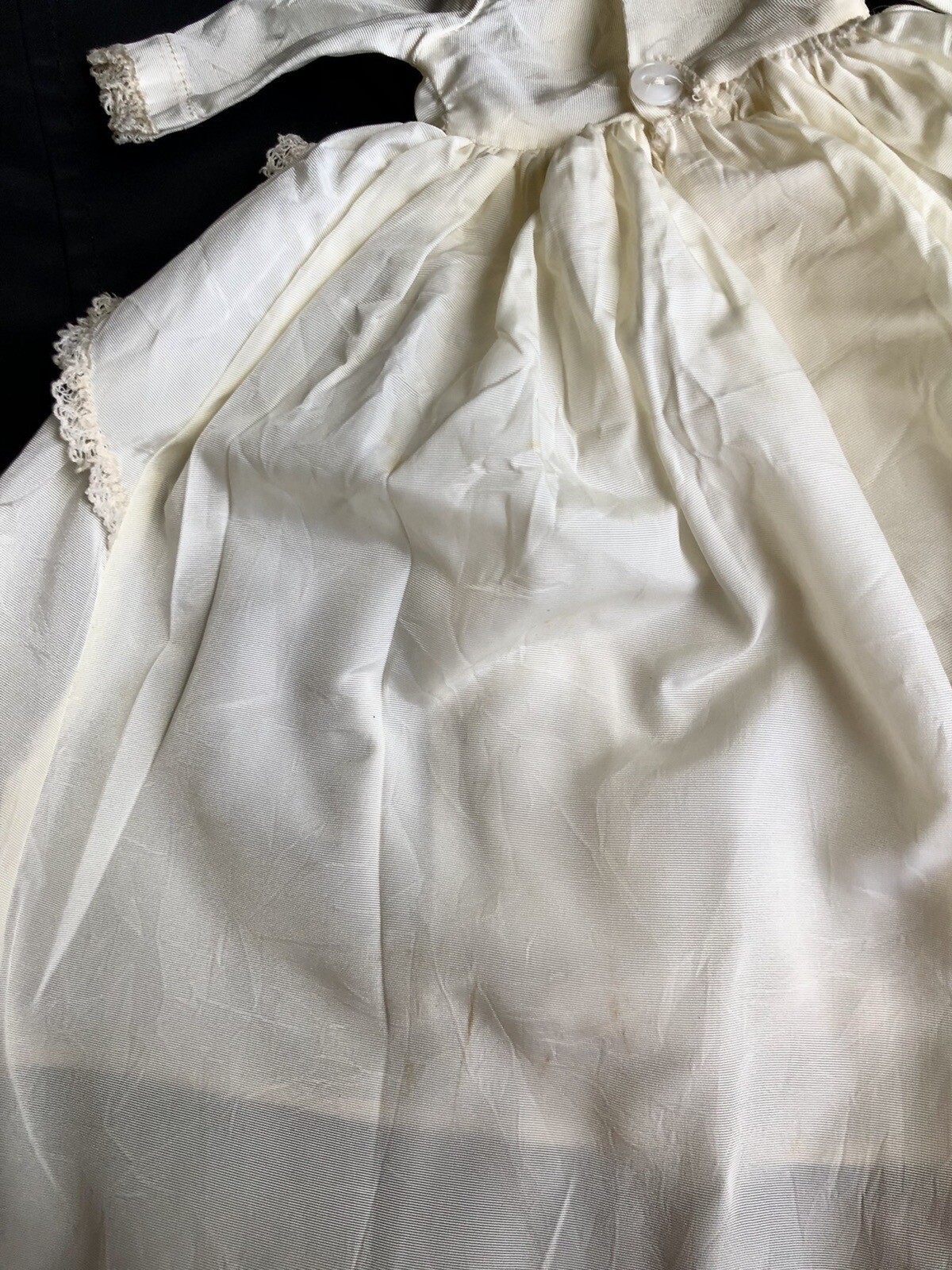 Original 1950s Vintage Ideal Toni Wedding Dress Bridal Gown for 14" P-90 Doll