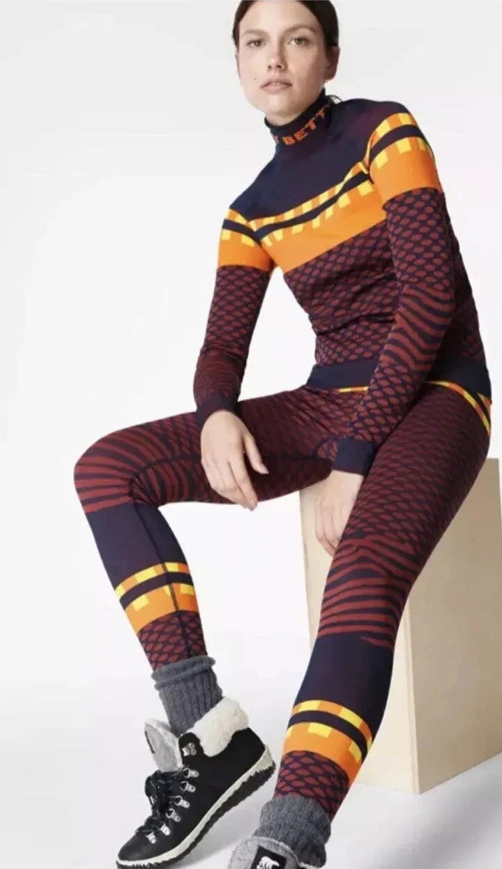 BNWT *Full Set* M Medium Sweaty Betty Retro Base Layer Set Top + Leggings