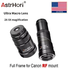 US AstrHori 25mm F2.8 2x-5x Magiification Ultra Macro MF Lens For Canon RF Mount
