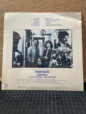 Death Wish II / Soundtrack LP SEALED SS 8511 Jimmy Page/ Charles