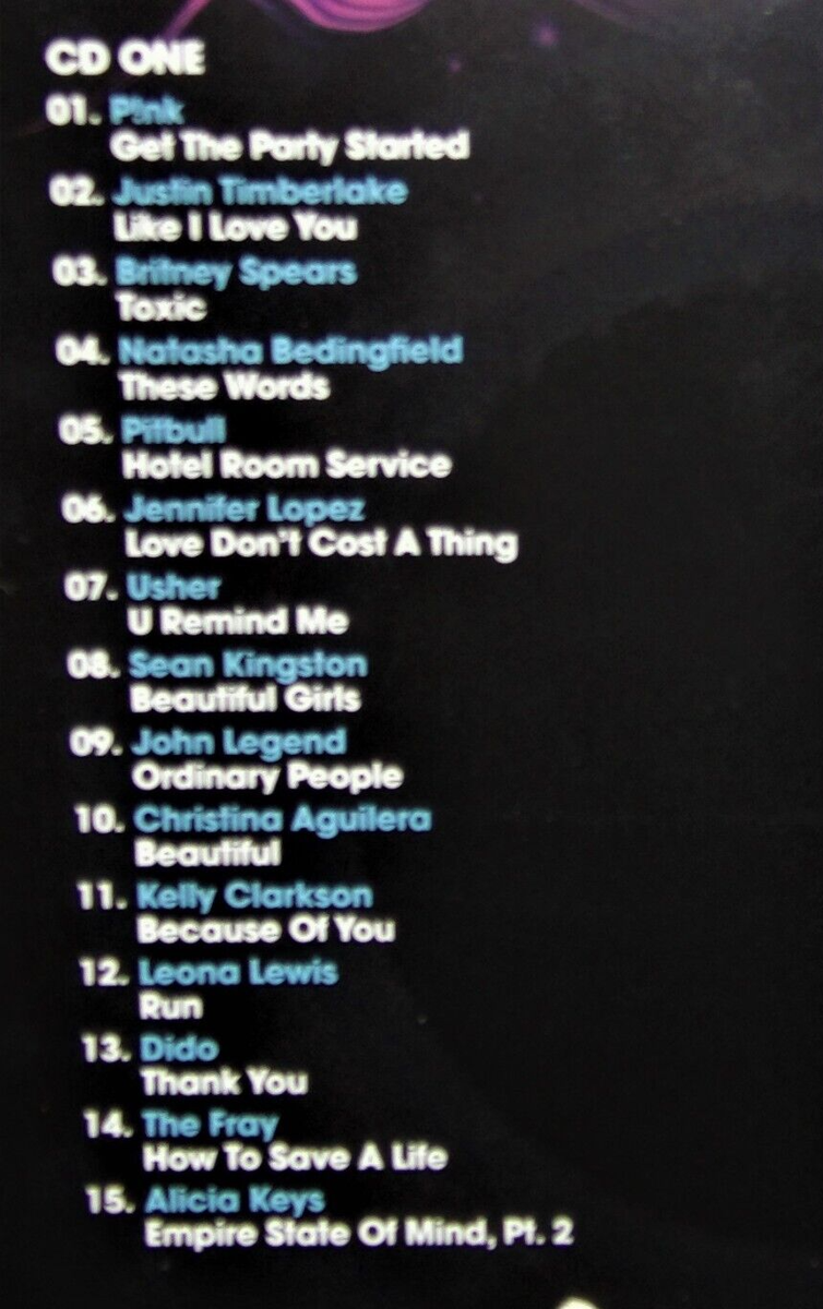 30 Stars, 00s ,NEW! 2 CD 30 Hits, Britney Spears, Pink, The Fray