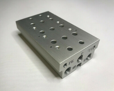 SMC Mehrfachplatte Mehrfachanschlussplatte EVV5FS1-30-031-01F Anschlussplatte 