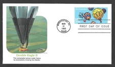 1983 US Postage - SCOTT 2034 - 20 CENT - BALLOONING - FDC Fleetwood - ABJC