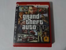 EUC Grand Theft Auto IV (4) Sony Playstation 3 PS3 Game Disc & Box Free Ship