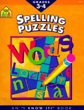 Spelling Puzzles Grades 3-4 - Paperback By Joan Hoffman - GOOD