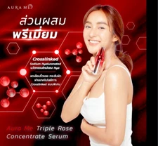 2x SERUM FACIAL AURAME TRIPLE ROSE CONCENTRATE SERUM Take care All skin 30 ml.