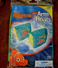 NEW SEALED Disney Finding Nemo Swim 2-Arm Floats Training Aids Ages 3+ Free Ship