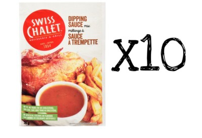 10 Packs Swiss Chalet Dipping Sauce Mix 36gr from Canada Fresh