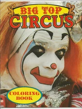 1985 Los Angeles County Fair Big Top Circus coloring book