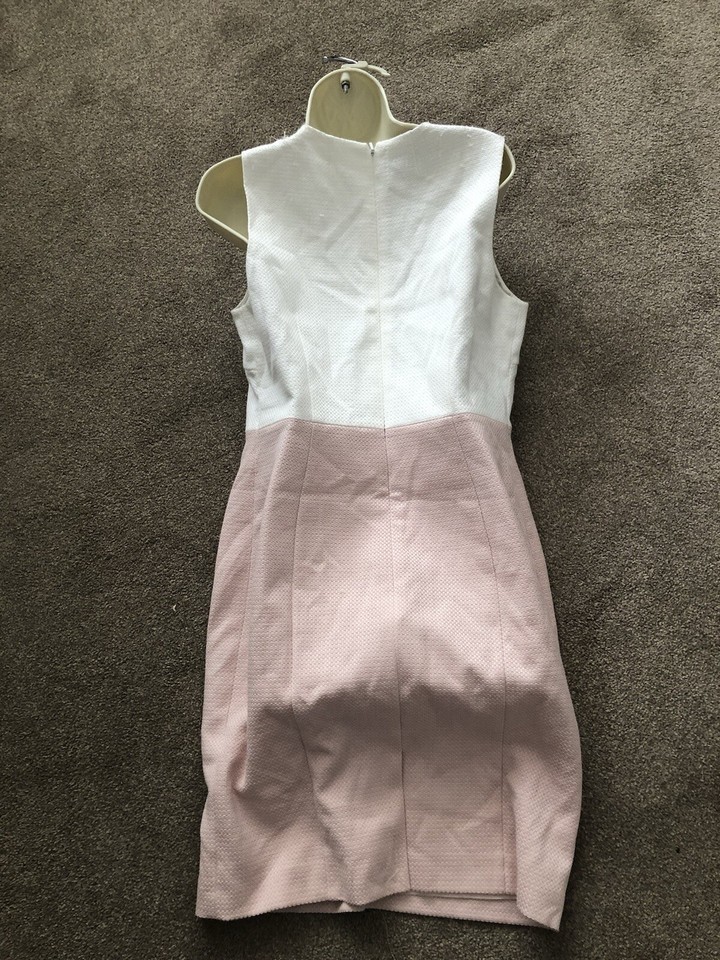 Hobbs Arizona Shift Dress Size 14 £169.00 BNWT Ladies Occasion Embellished Pink eBay