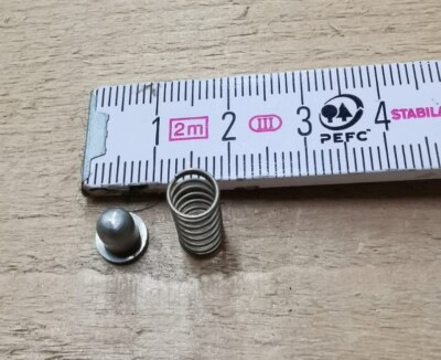 PRICE PER SET OF 2 =  6.95 / ORIGINAL! Delkim (D-Lok) Spring & Pin Replacement Part NEW