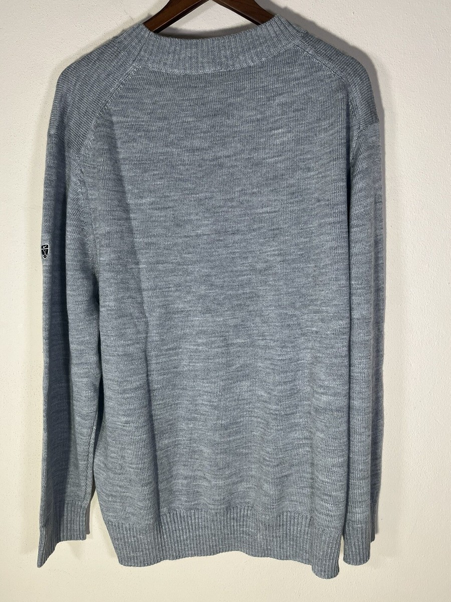 NIKE】Tiger Woodsケーブル編み ウール ハーフジップ サイズL NIKE