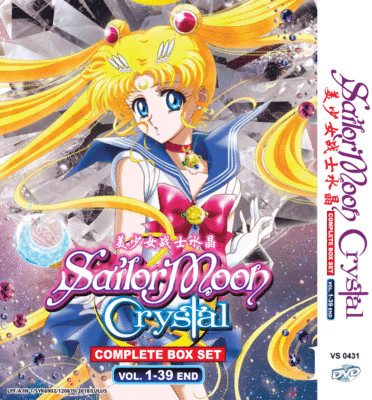 ANIME Sailor Moon Crystal Sea 1-3 Vol.1-39 End DVD ENGLISH VERSION + Free Ship