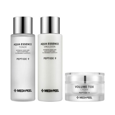 MEDI PEEL Peptide 9 Volume Base - 3 Kinds Toner Emulsion Cream Essence - K-Be...
