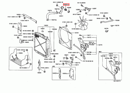 Genuine LandCruiser 80 79 78 76 75 70 105 100 Series 1HZ 1PZ 1VD 1HD Thermostat - Picture 19 of 20