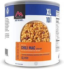 Mountain House Freeze Dried Chili Mac with Beef Emergency Survival Food #10 Can