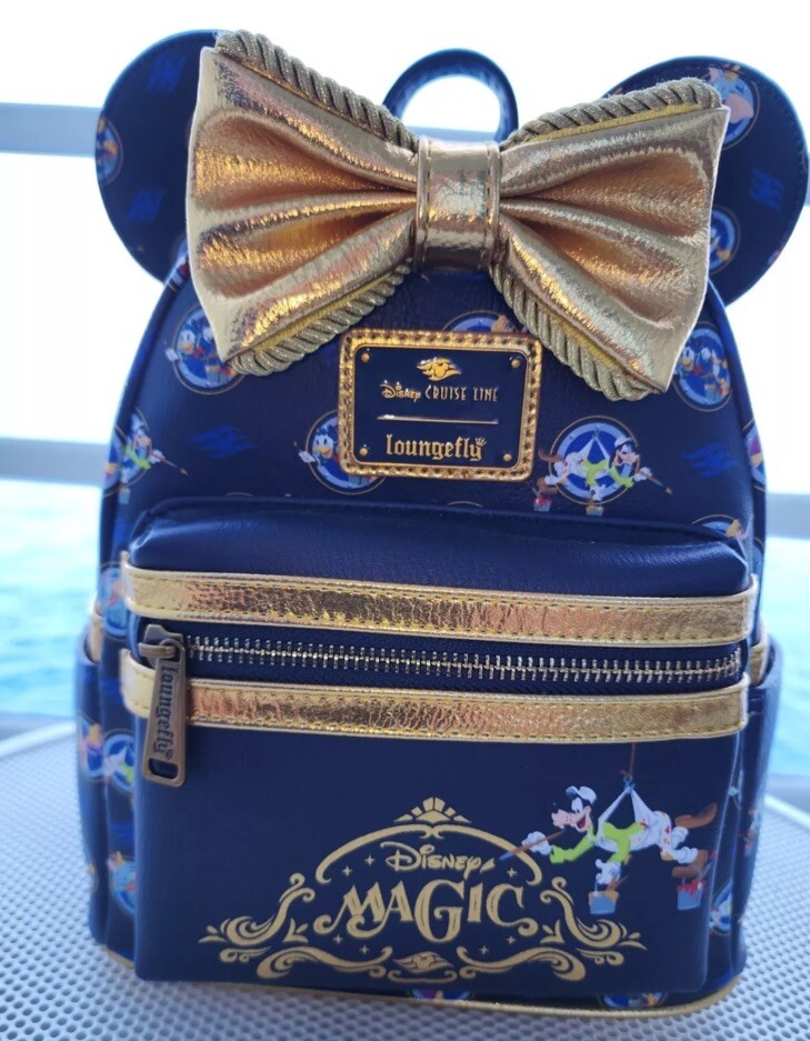 Disney Cruise Line DCL Magic Ship Loungefly Backpack New Mickey Goofy