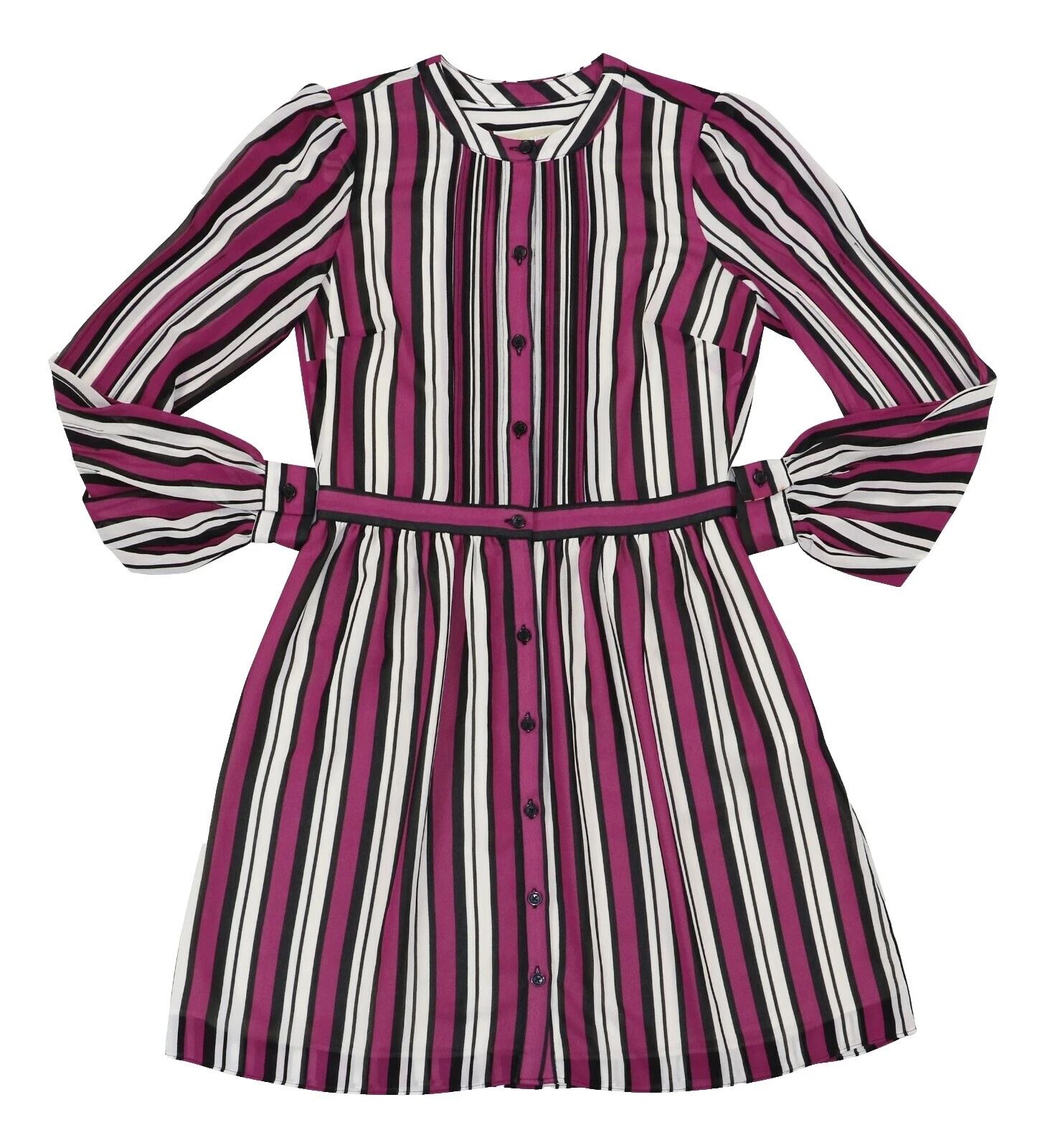 Michael Kors Long Sleeve Shirt Dresses