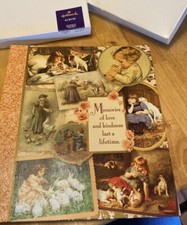 Hallmark Scrapbook Photo Expandable Album   Memories of Love and Kindness