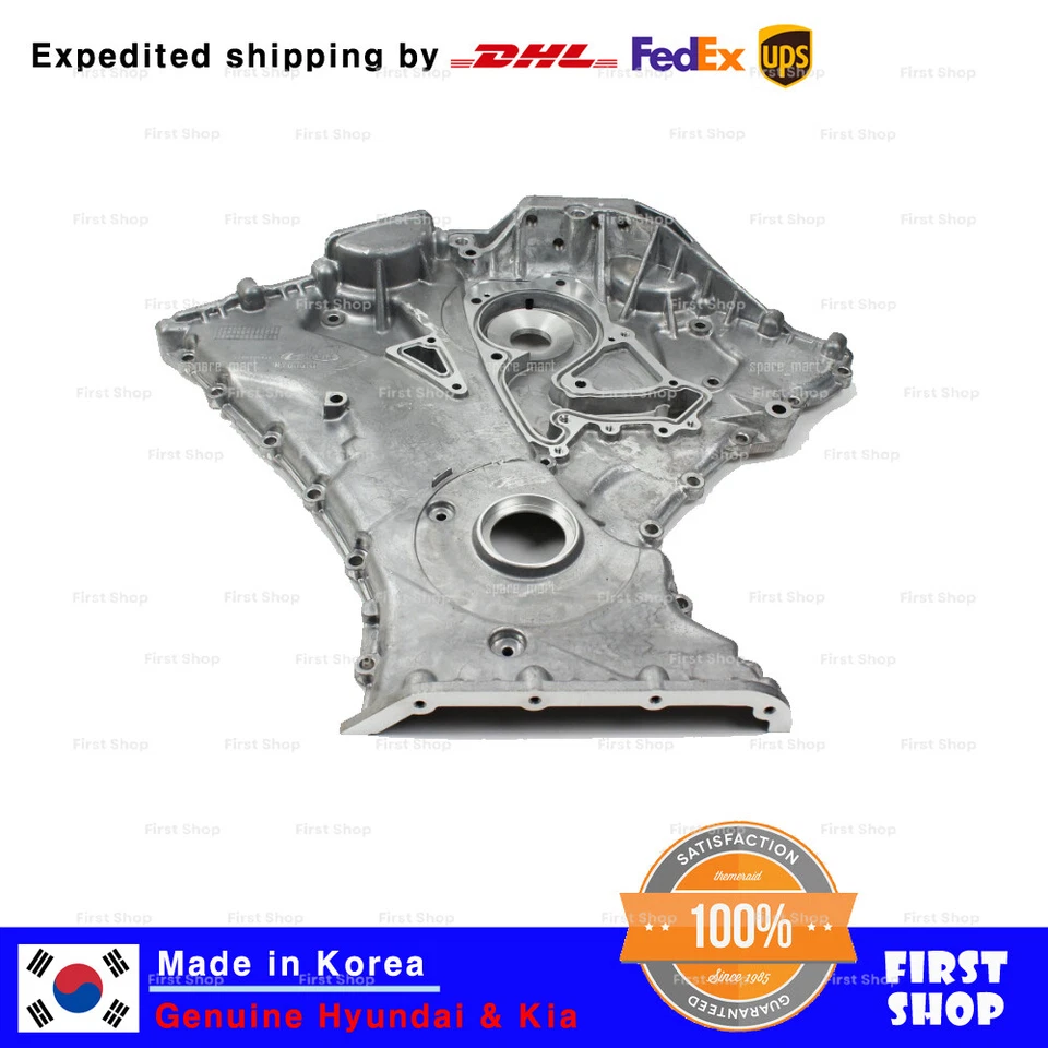 Cubierta de cadena de distribución original OEM 213513C530 = 213513C531 para Hyundai Kia Foto 3 de 3