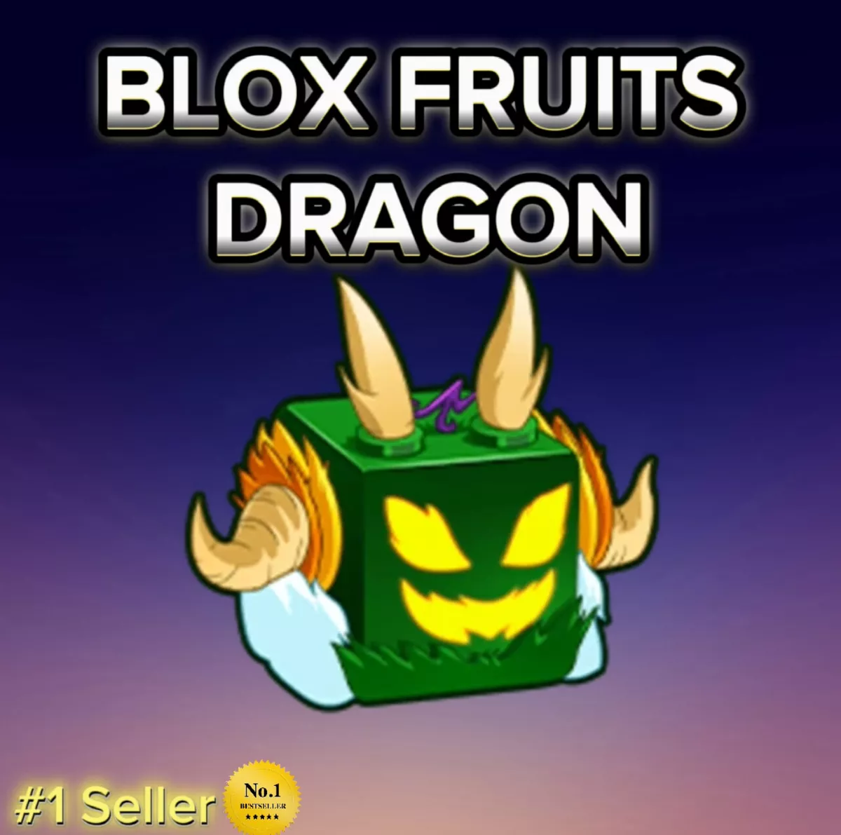 Cuando te sale la fruta dragon en BLOX FRUITS 