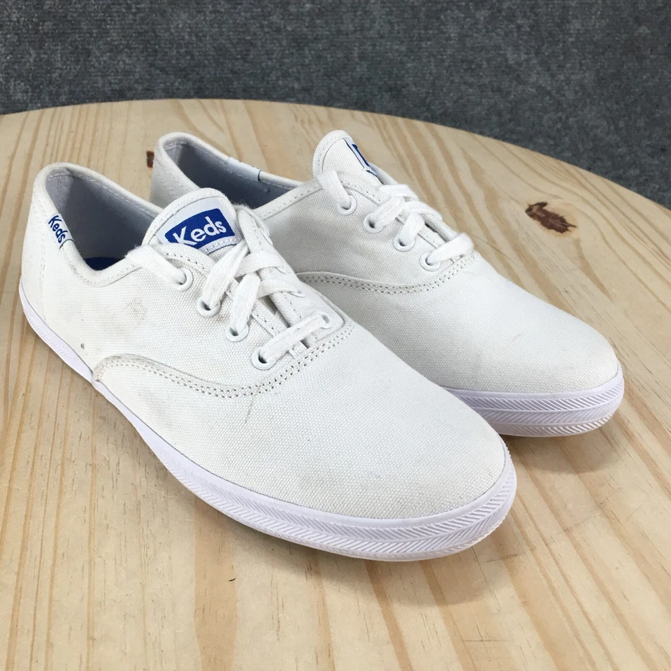 Keds Shoes Youth 4 W Champion CVO Casual Sneakers White Canvas Low KY31577F - Image 3 of 4