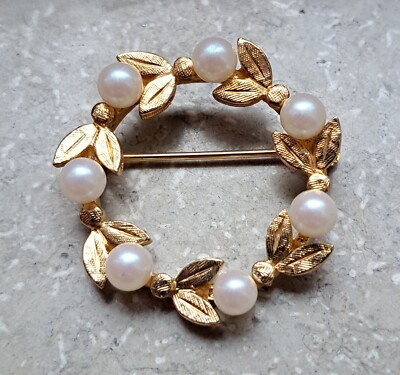 Vintage Brosche Modeschmuck Designer