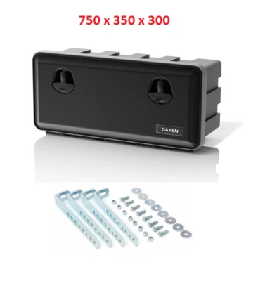 Daken 750/350/300 boîte à outils+support camion boîte de rangement camion côtélo - Photo 1/4