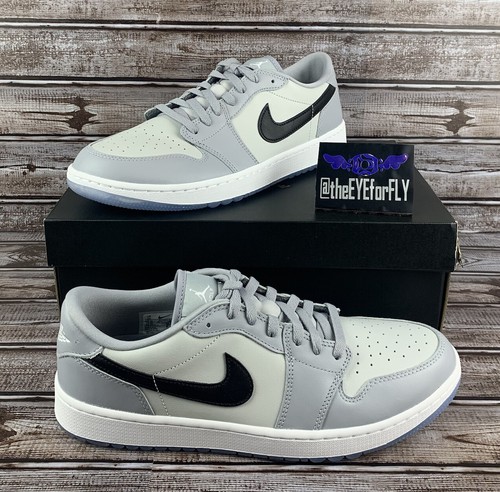 Nike Air Jordan 1 Low Golf Shoes “Wolf 