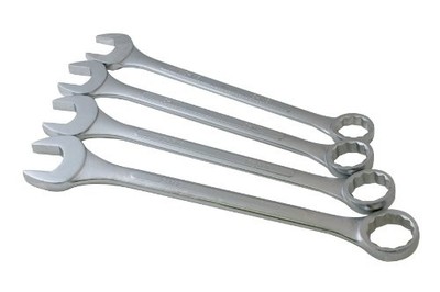 Sunex 9604 4-Piece Jumbo Raised Panel Wrench Set