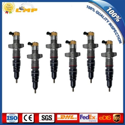6x Fuel Injectors 236-0962 10R-7224 for CAT C-9 Engine 330C D6R 12H TK741 TK722