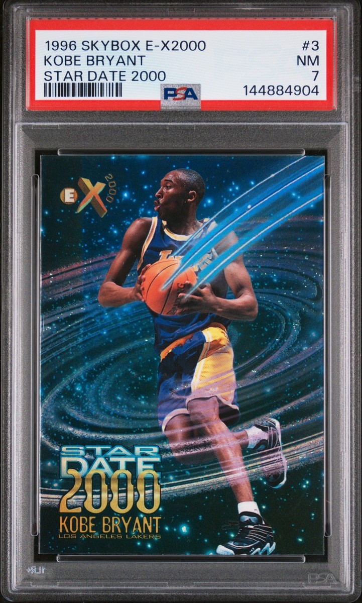 1996 SKYBOX E-X2000 STAR DATE 2000 #3 KOBE BRYANT PSA 7 | eBay