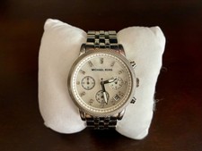 Michael Kors Chronograph Silber Edelstahl was...