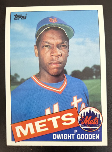 Dwight Gooden #7 1985 Topps Super card