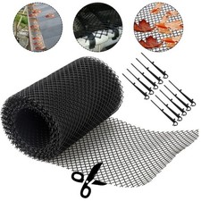 Plastic Gutter Leaf Prevention Garden Bird Fence  From Leaves, Twigs, Branches