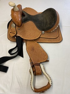 Vintage DAKOTA 13" Barrel Racing Saddle