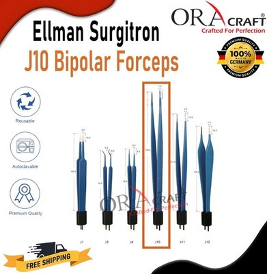 Ellman Surgitron J10 Bipolar Forceps Reusable Autoclavable