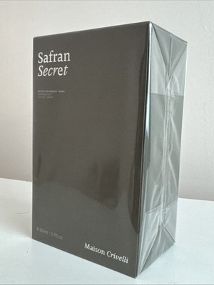 2025 Maison Crivelli SAFRAN SECRET Extrait de PARFUM 1.7oz/50ml NEW & SEALED