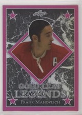 2017-18 Leaf Gold Leaf Legends Pink 4/4 Frank Mahovlich #GLL-39 HOF 1u6