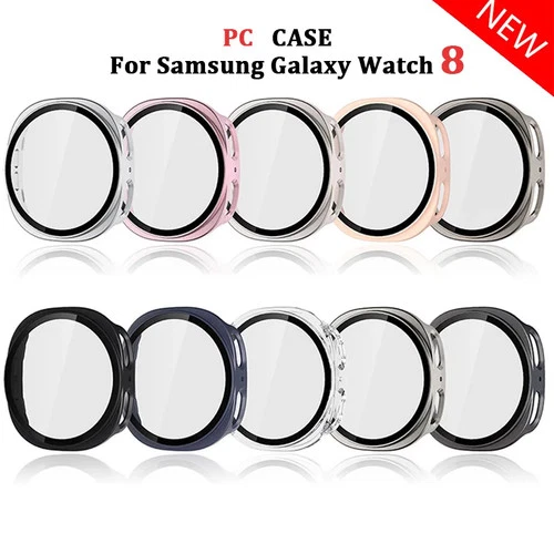 Full Screen Protector Matte Case Cover For Samsung Galaxy Watch 4 5 6 7 8 40/44m - Picture 3 of 18